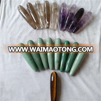 natural crystal quartz crystal massage yoni healing wands sexy dildo toy penis