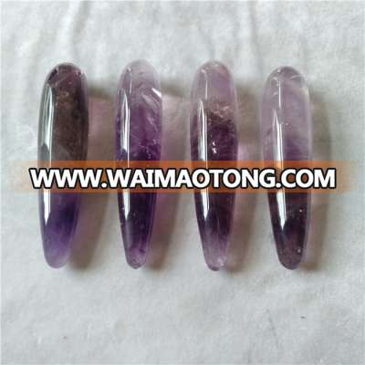 safe natural amethyst quartz crystal massage healing wands crystal sexy dildos penis