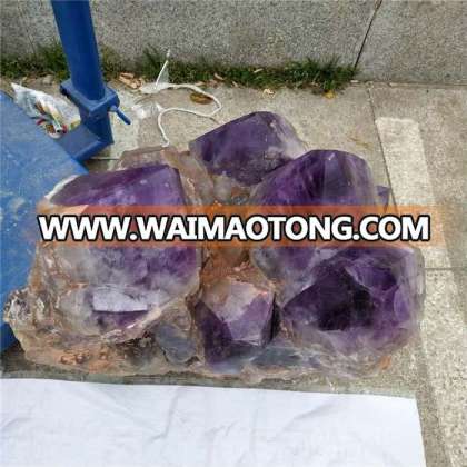 wholesale high quality laeger natural amethyst crystal cluster , purple  crystal cluster  for decoration /sale /gift